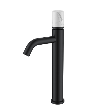 Смеситель STICK для умыв. выс. BLACK MRAMOR WHITE_Комплект Смеситель STICK для умыв. выс. BLACK MRAMOR WHITE_Комплект