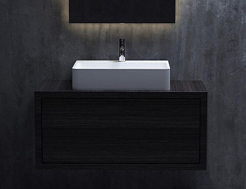 Раковина Salini OTTAVIA 1103201MRF S-Stone покраска по RAL полностью, накладная, матовая