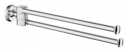 Двойная вешалка-вертушка для полотенец Like, 6,3х38х5,5 см, хром, A8032600