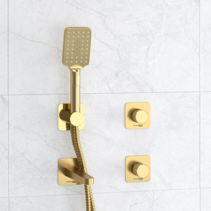 A8251.306.308.285.194.201 Встраиваемый комплект для ванны с лейкой и изливом