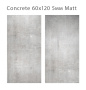 Керамогранит матовый CONCRETE 60х120 5мм MATT, Loft