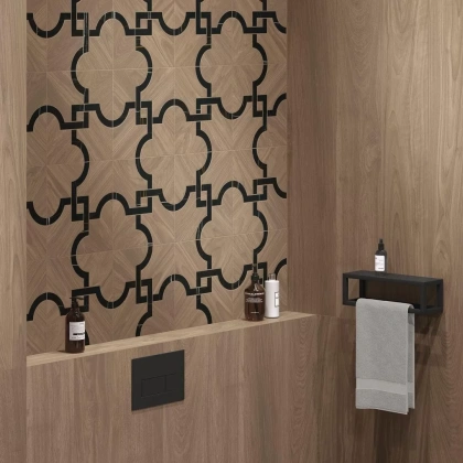 Керамогранит SG526520R Монтиони коричневый матовый (20см*119,5см*9мм) (7шт/1,673м2) обрезной, м2