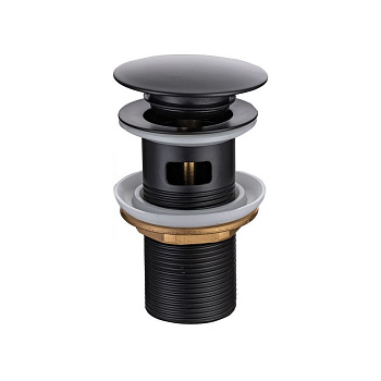 Донный клапан Allen Brau Priority 5.31023-31 черный матовый Донный клапан Allen Brau Priority 5.31023-31 черный матовый