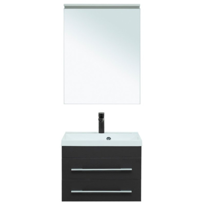 Мебель для ванной Aquanet Верона 58 New черный матовый Мебель для ванной Aquanet Верона 58 New черный матовый