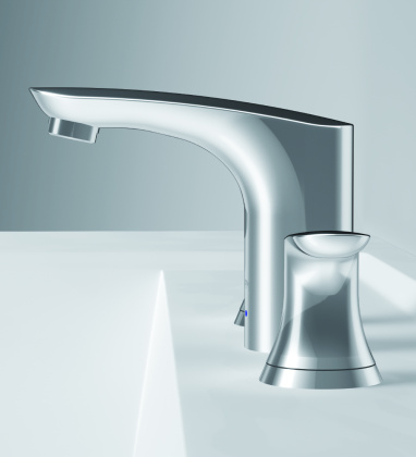 Смеситель для умывальника трехсекционный с донным клапаном F8008000 Like