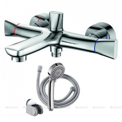 Смеситель для ванны/душа Orange Lotos M32-100cr с душевым набором