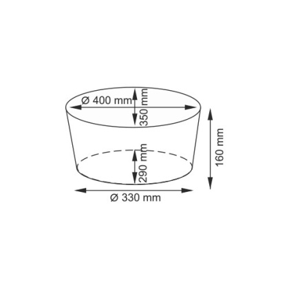 Rossel WB-280-M Плетеная корзина Rossel WB-280-M Плетеная корзина