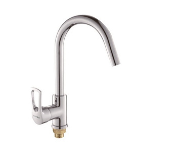 Смеситель для кухни латунь, хром S5153 Смеситель для кухни латунь, хром S5153