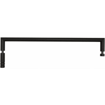 Держатель для полотенец Bemeta Dark 104204320, для стеклянной двери 600 мм