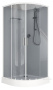 Душевая кабина Aquanet Passion EVO R white 90x90 набор 4