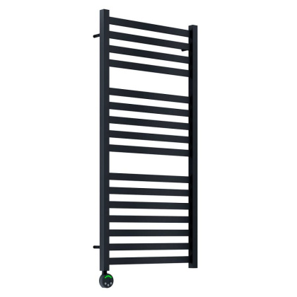 Полотенцесушитель электрический Lemark Bellario LM68116EBL П16 500x1100, левый/правый, черный