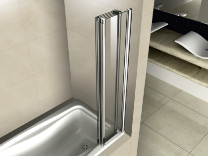 Шторка на ванну PRATICO-V-5-120/140-P-Cr-L Условные размеры, мм: 1200х1400 