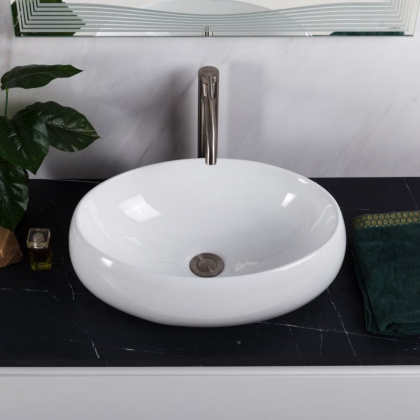 Раковина керамическая накладная BB1085