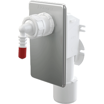 Сифон для сбора конденсата под штукатурку DN40 и DN50, нержавеющая сталь Сифон для сбора конденсата под штукатурку DN40 и DN50, нержавеющая сталь