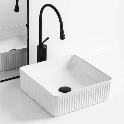 Умывальник накладной, квадратный Point Деметра 40, PN43121 Умывальник накладной, квадратный Point Деметра 40, PN43121