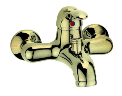 LIRA-C-VDM1-01 Смеситель для ванны и душа Исполнение: Хром 