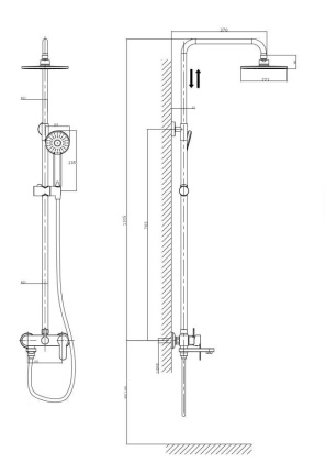 Душевая система RUSH Tenerife (TE2835-40) Душевая система RUSH Tenerife (TE2835-40)