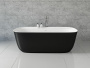 Акриловая ванна Aquanet Family Fine 170x78 95778 Gloss Finish (панель Black matte)