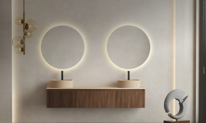 Зеркало для ванной OMBRA с LED подсветкой, 27M0312BH Зеркало для ванной OMBRA с LED подсветкой, 27M0312BH
