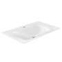 Раковина VCB-1F800W из искусственного камня, цвет белый Раковина VCB-1F800W из искусственного камня, цвет белый