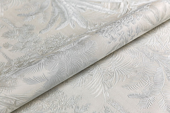 Обои виниловые Оазис мотив, cерый, белый Обои виниловые Оазис мотив, cерый, белый