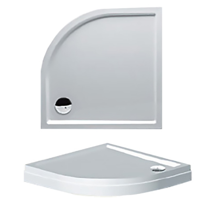 Акриловый душевой поддон Riho Davos 281 90x90 белый R55 + панель DA8900500000000
