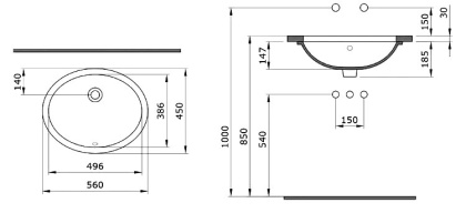 Раковина  Parma, белый, 1384-001-0125, шт Раковина  Parma, белый, 1384-001-0125, шт