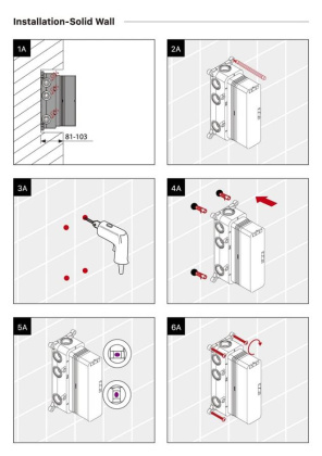 Душевая система Timo Petruma SX-5039/03SM скрытого монтажа с термостатом, черный матовый Душевая система Timo Petruma SX-5039/03SM скрытого монтажа с термостатом, черный матовый