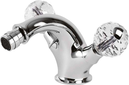 ATLANTIS-BS1-02-Sw/M Смеситель на биде с донным клапаном, исполнение бронза, ручки Sw/M