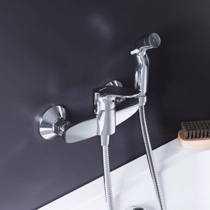 778000000 Jupiter Смеситель с гигиеническим душем, Хром