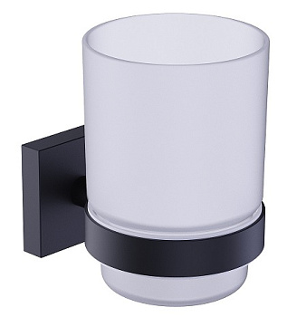 Стакан для зубных щеток Timo Selene Black 12033/03