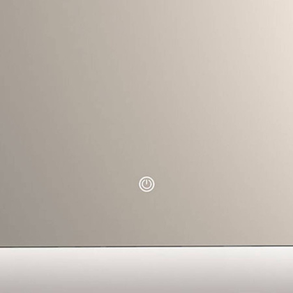 Зеркало LED VLM-3BE800 800х600 c сенсорным выключателем и диммером