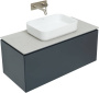 Тумба под раковину Allen Brau Infinity 100 1.21004.AM антрацит матовый Тумба под раковину Allen Brau Infinity 100 1.21004.AM антрацит матовый