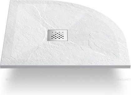 Поддон для душа из искусственного камня VST-4SQ8080W, 800*800*25, белый матовый