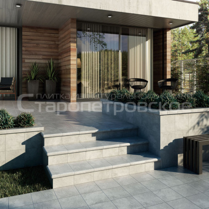 Плитка, BASE GREY 24,5х24,5, Manhattan