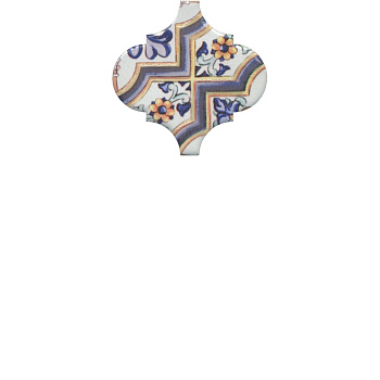 Декор OP\A161\65000 Арабески Майолика орнамент 6.5*6.5*7 (уп\26шт) , шт