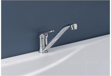Смеситель для кухни Aquanet Round Handle SD90705 Смеситель для кухни Aquanet Round Handle SD90705