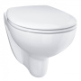 Подвесной унитаз Grohe Bau Ceramic 39351000 с сиденьем Подвесной унитаз Grohe Bau Ceramic 39351000 с сиденьем