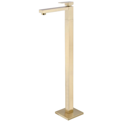 Смеситель для раковины Abber Daheim AF8241G золото матовое