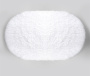 Коврик для ванной комнаты Dill, 100х60х3 см, белый, BM-3940