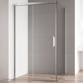 DUET SOFT-M-100-FIX-C-Cr Универсальная боковая панель без пристенного профиля