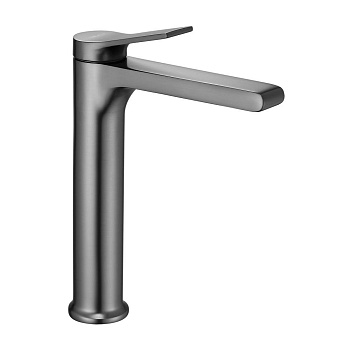 Смеситель для раковины латунь, оружейная сталь S8311T