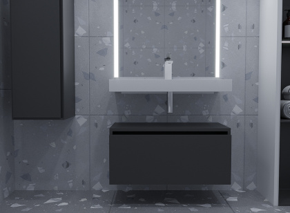 Ящик под столешницу 60см АНТРАЦИТ глянец VALLESSI UNO-S 897-060-A glossy Boheme Ящик под столешницу 60см АНТРАЦИТ глянец VALLESSI UNO-S 897-060-A glossy Boheme