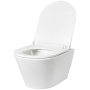 Унитаз подвесной безободковый Creto Logan L3 белый 1003-001-L3W