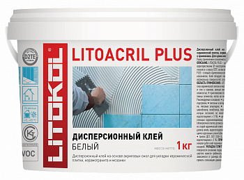 Клей дисперсионные D2 TE LITOACRIL PLUS 1кг Клей дисперсионные D2 TE LITOACRIL PLUS 1кг