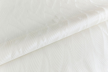 Обои виниловые Трессаж мотив, белый Обои виниловые Трессаж мотив, белый