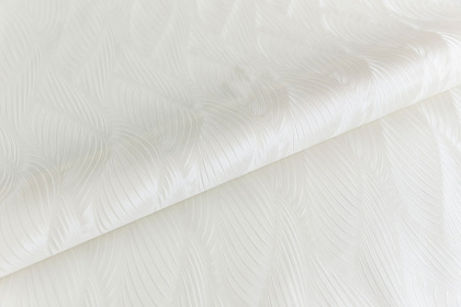 Обои виниловые Трессаж мотив, белый Обои виниловые Трессаж мотив, белый