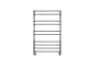 Полотенцесушитель водяной Aquatek (Акватек) Пандора П10 500х800 мм, подключение нижнее/диагональное, сверхпрочная пищевая нержавеющая сталь AISI 304L, гарантия 10 лет