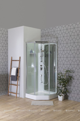 Душевая кабина Aquanet Passion P 2.0 90x90, прозрачное стекло