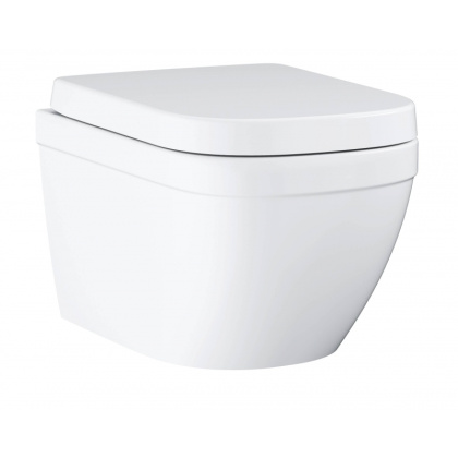 Подвесной унитаз Grohe Euro Ceramic 39554000 с сиденьем Подвесной унитаз Grohe Euro Ceramic 39554000 с сиденьем